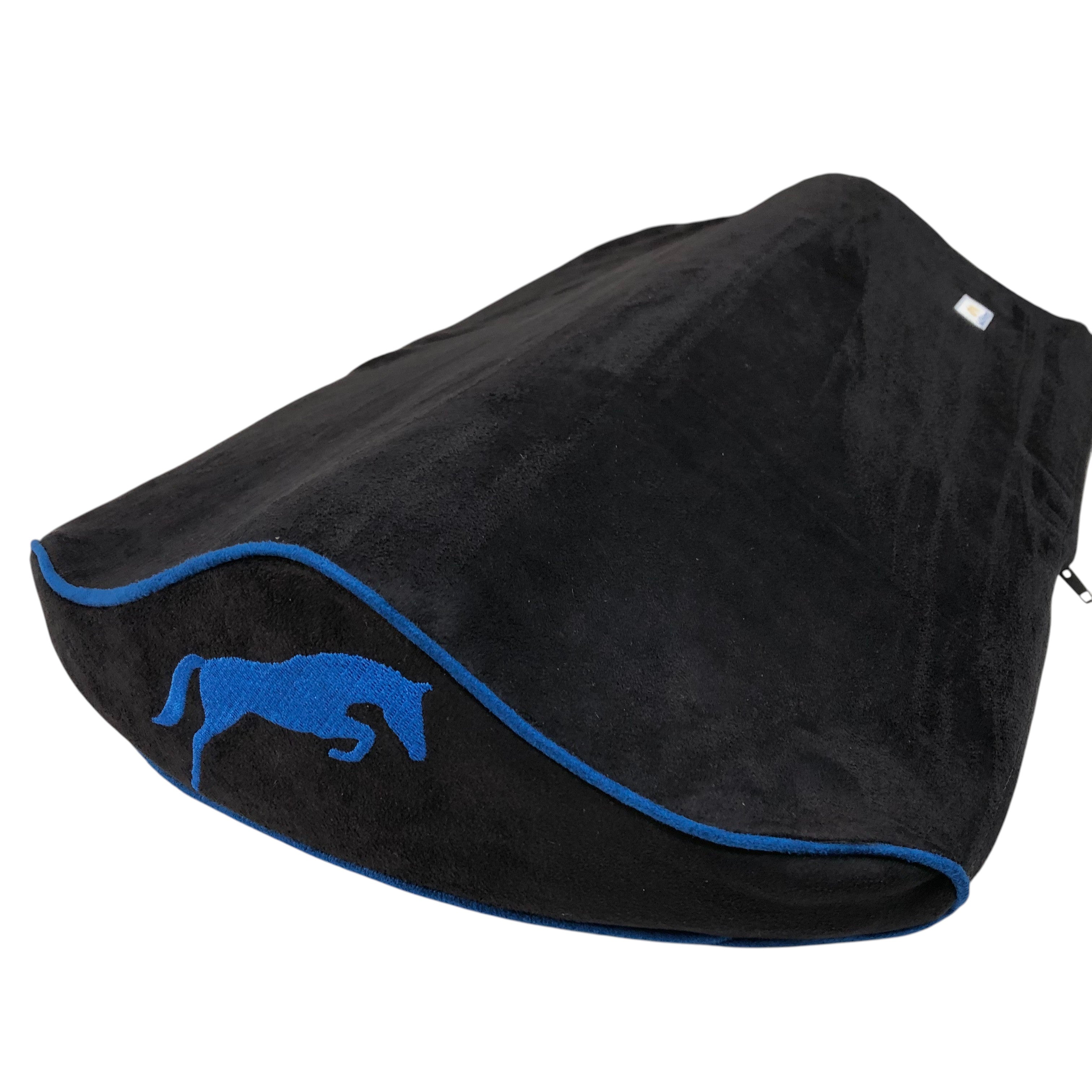 NEW! SaddleMattress TM Supreme Sea Blue Horse Bascule in Black