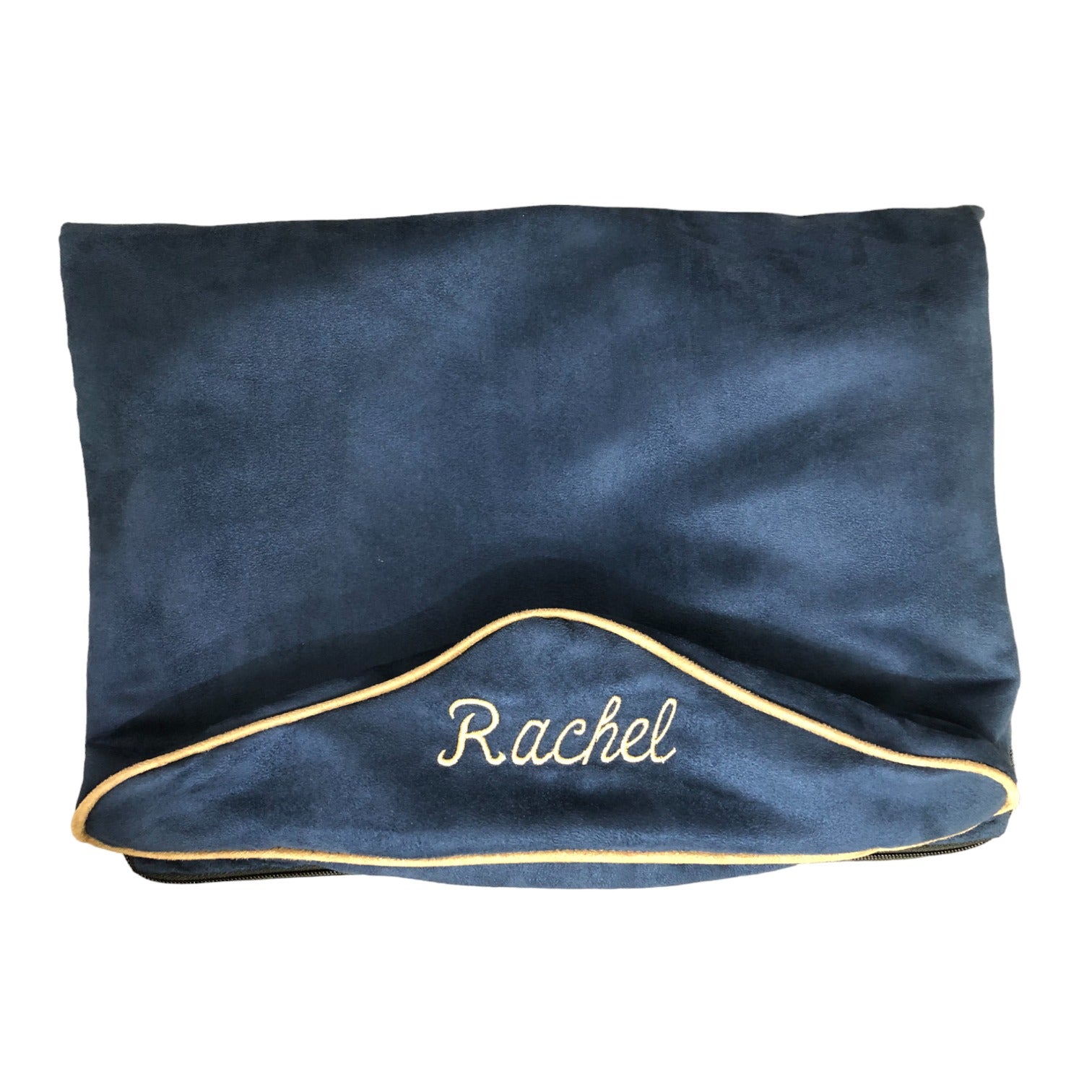 SaddleMattress TM Supreme Replacement Cover - Personalized in Black or Dark Blue