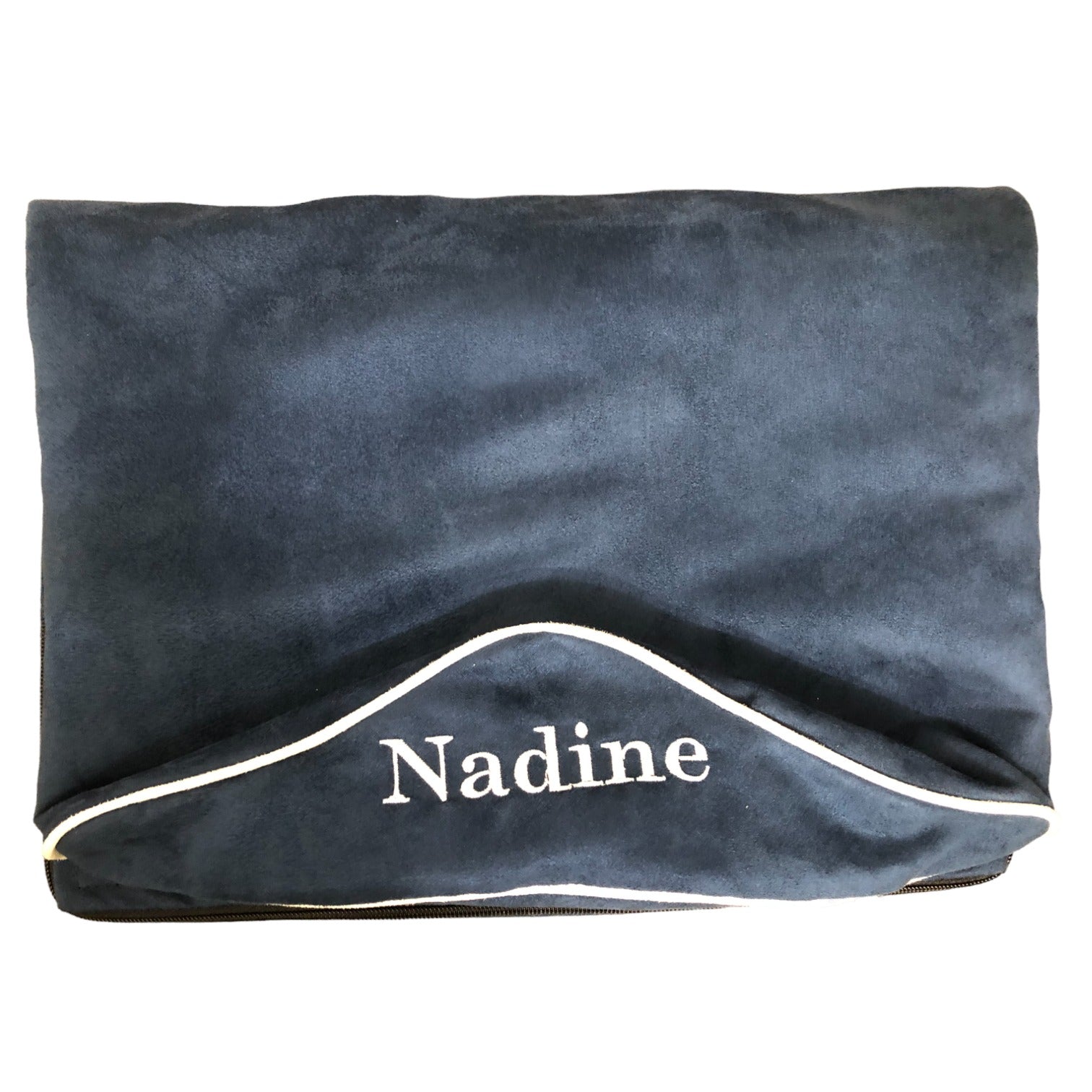 SaddleMattress TM Supreme Replacement Cover - Personalized in Black or Dark Blue