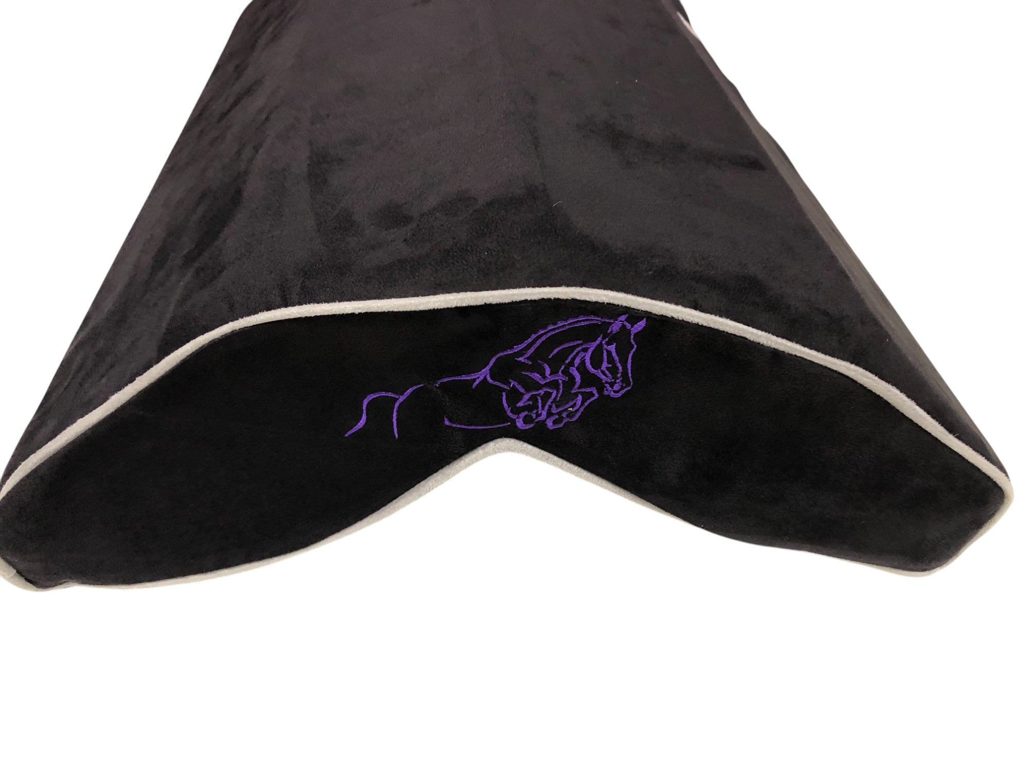 SaddleMattress TM Vertex Purple Braided Jumper Black
