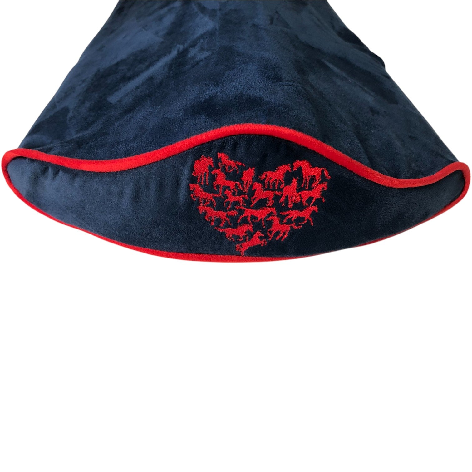 NEW! SaddleMattress TM Supreme Heart of Horses in Dark Blue