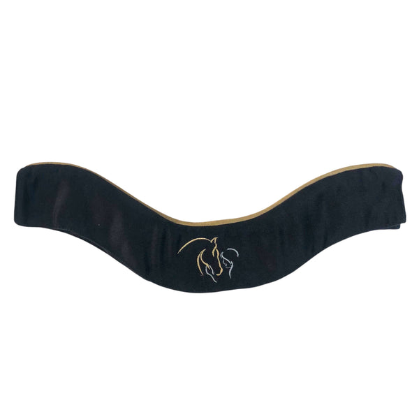 BrowBandana Girl and Horse in BLACK CURVED 14