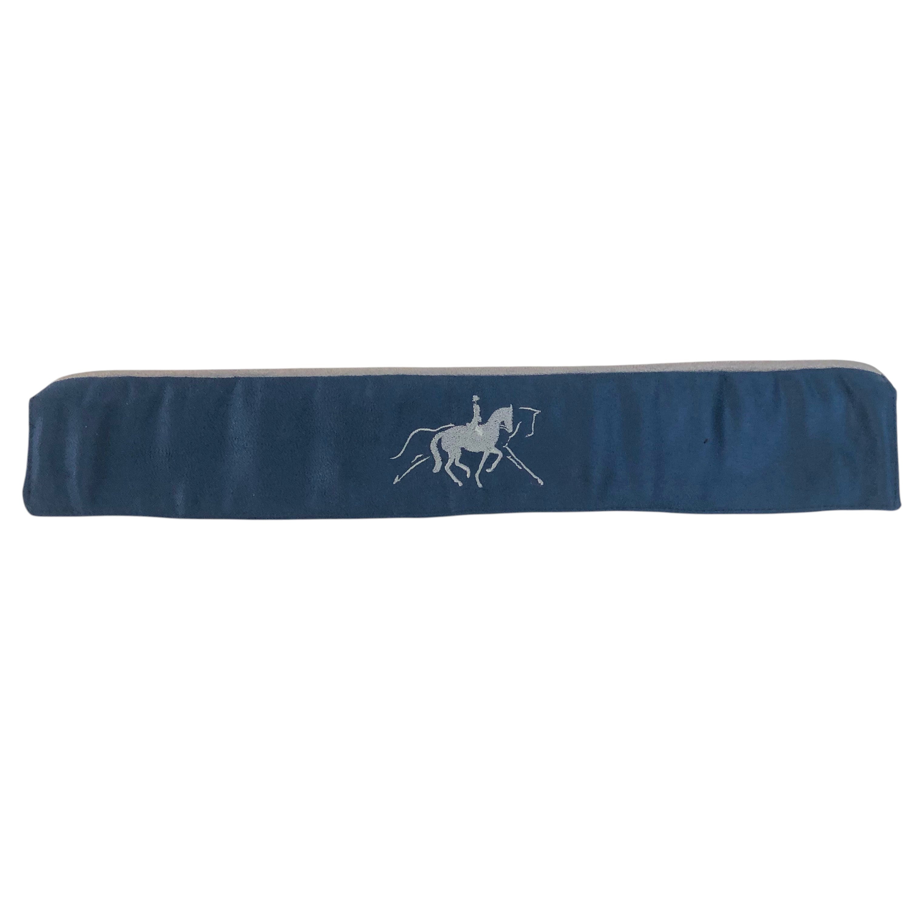 BrowBandana Extended Trot in DARK BLUE STRAIGHT 14"