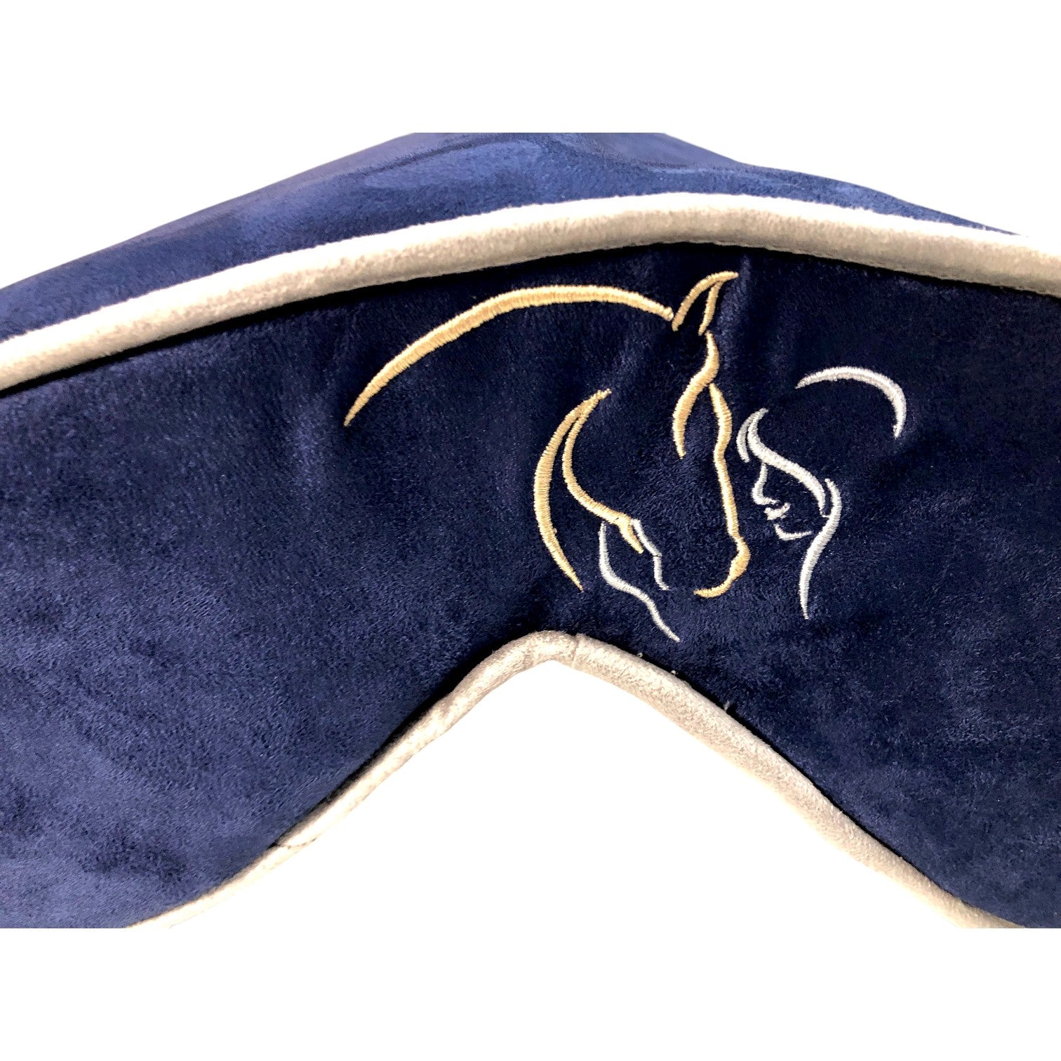 SaddleMattress Vertex Girl and Horse in Midnight Blue