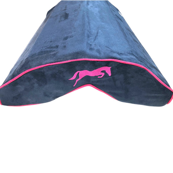SaddleMattress Vertex Pink Horse Bascule in Dark Blue