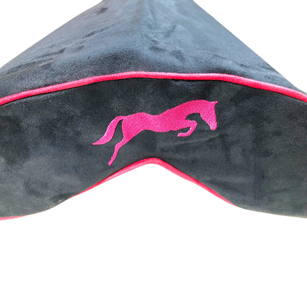 SaddleMattress Vertex Pink Horse Bascule in Dark Blue