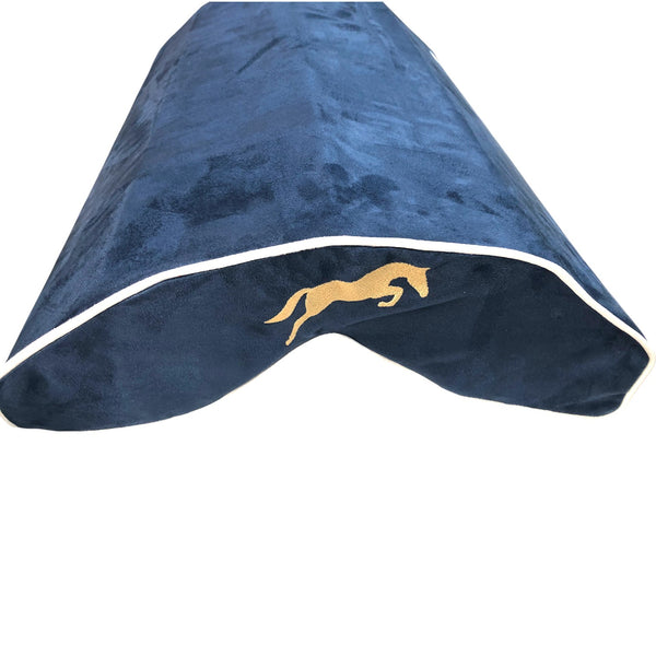 SaddleMattress Vertex Gold Horse Bascule in Dark Blue