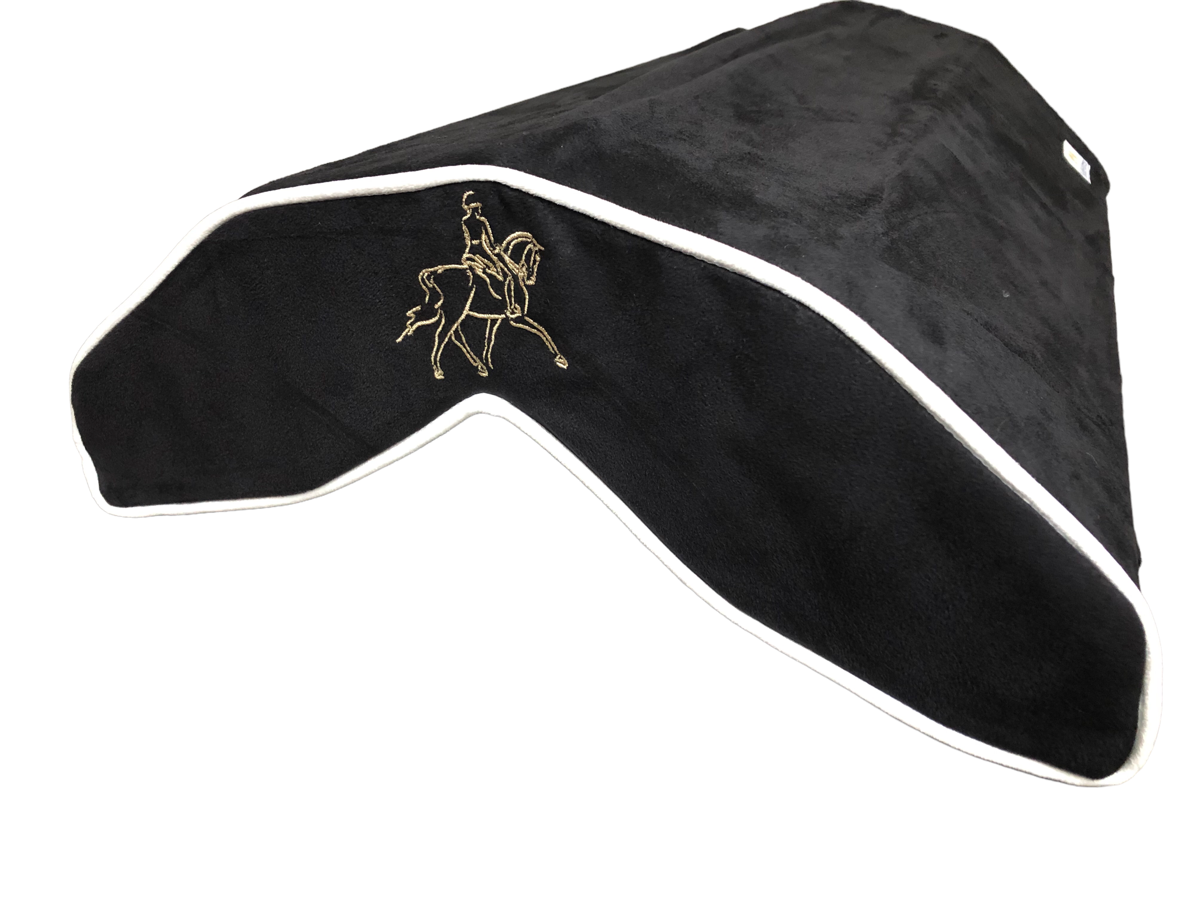 SaddleMattress TM Vertex Dressage Horse Medium Trot in Black