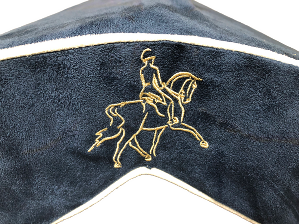 SaddleMattress Vertex Dressage Horse Medium Trot in Dark Blue