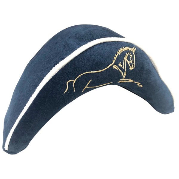 BridleMattress Gold Jambette  in DARK BLUE