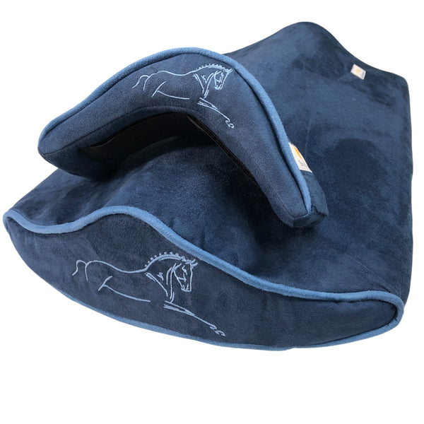 SaddleMattress TM and BridleMattress TM Sky Blue Jambette in DARK BLUE