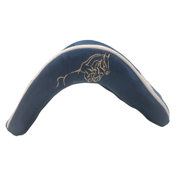 New! BridleMattress TM Gold Braided Jumper in DARK BLUE