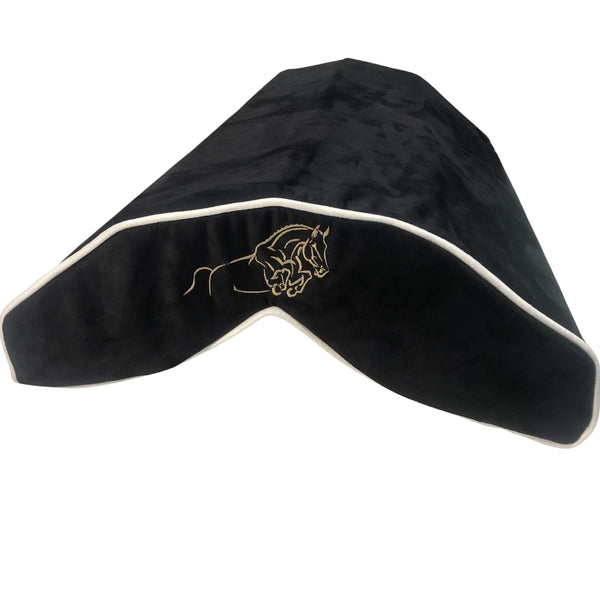 SaddleMattress TM Vertex Gold Braided Jumper Black