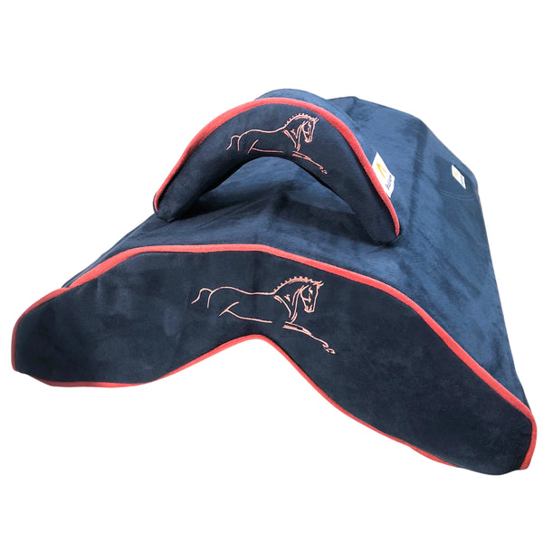 SaddleMattress TM Vertex and BridleMattress TM Dusty Rose Jambette in Sky Blue