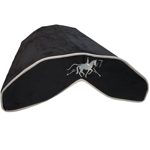 SaddleMattress TM Vertex Dressage Horse Extended Trot in Black