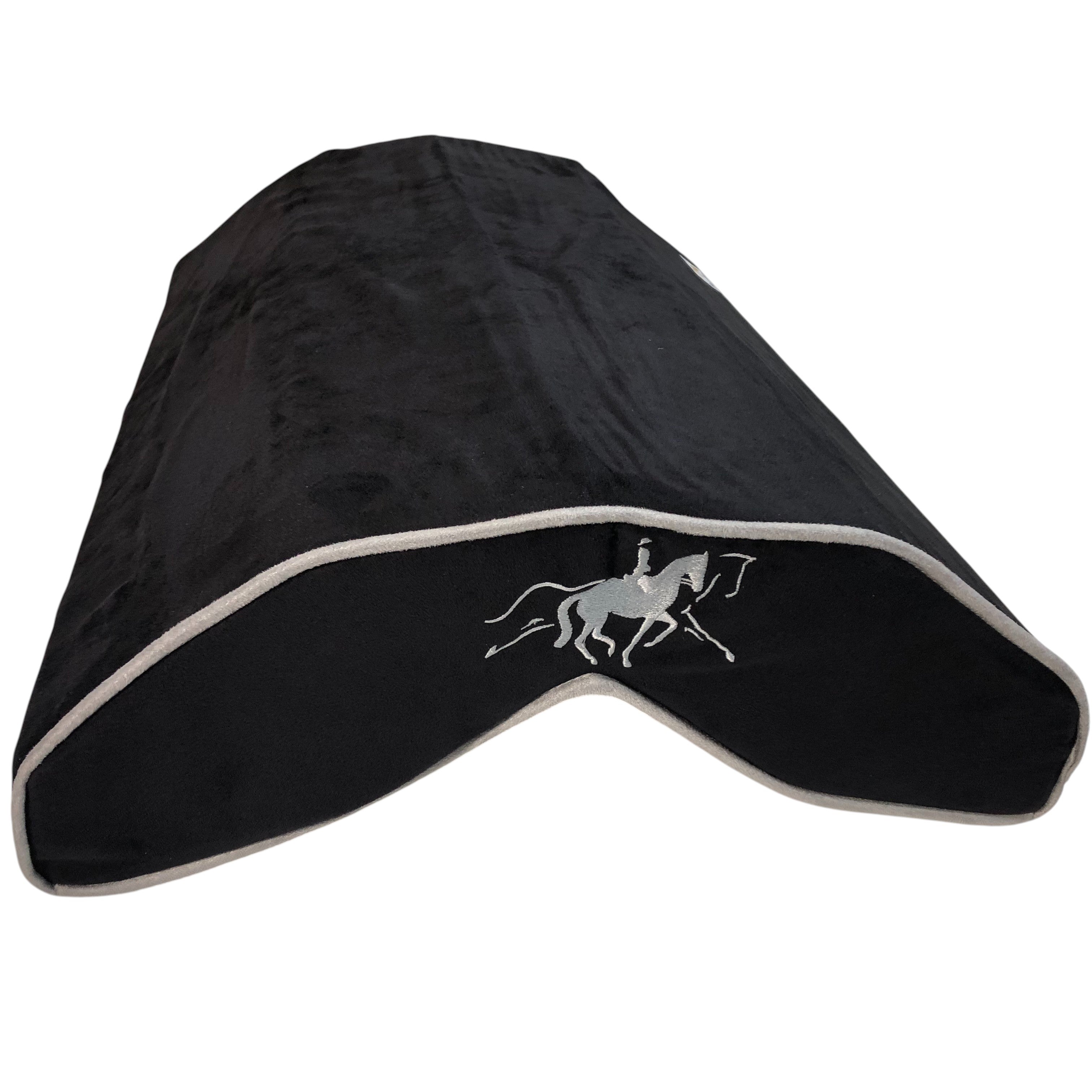 SaddleMattress TM Vertex Dressage Horse Extended Trot in Black