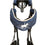 BrowBandana Extended Trot in DARK BLUE