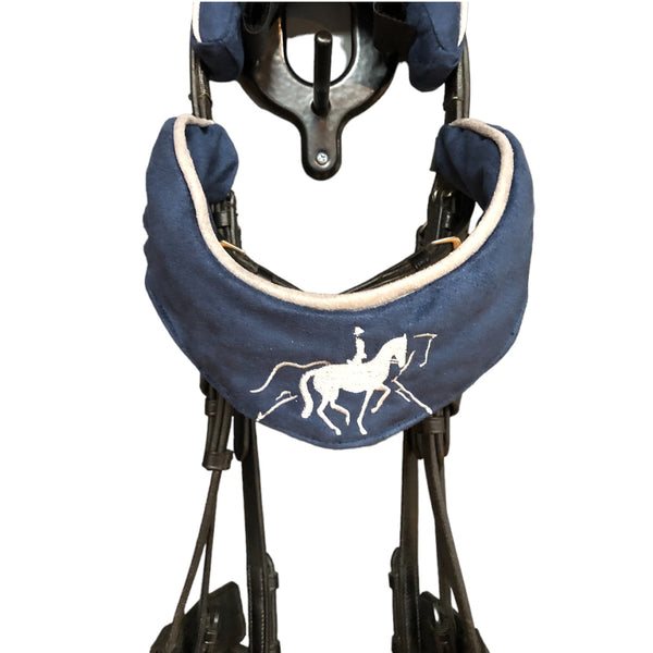BrowBandana Extended Trot in DARK BLUE