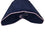 SaddleMattress Vertex Lilac Horse Silhouette in Midnight Blue