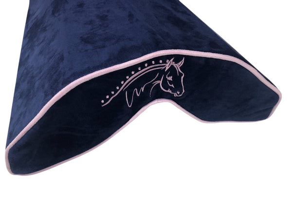 SaddleMattress Vertex Lilac Show Horse in Midnight Blue