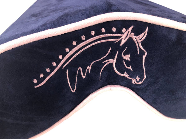 SaddleMattress Vertex Lilac Show Horse in Midnight Blue
