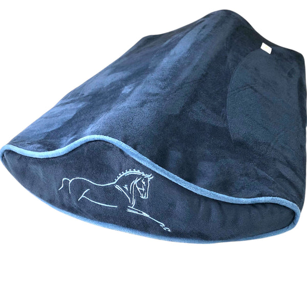 NEW! SaddleMattress Supreme Sky Blue Jambette Dark Blue