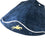 NEW! SaddleMattress Supreme Gold Jumping Horse & Rider in Dark Blue