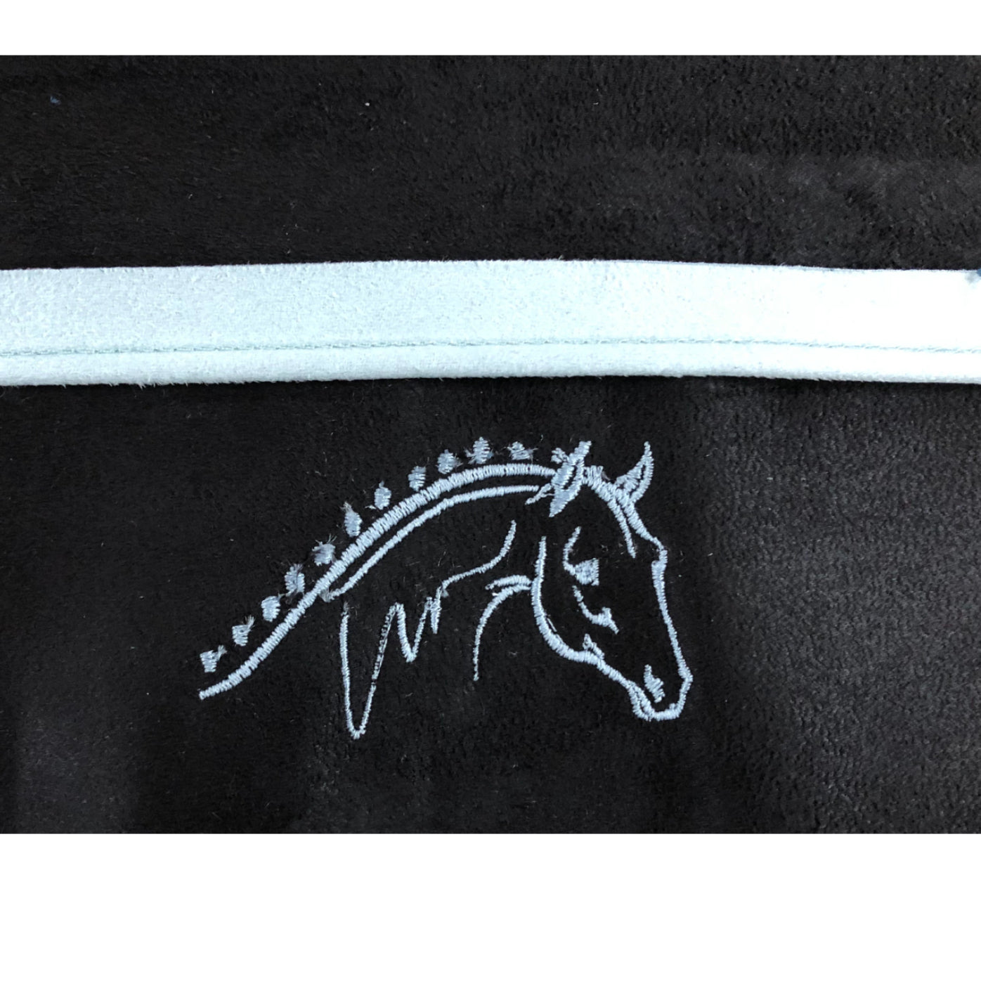 BrowBandana Show Horse in BLACK