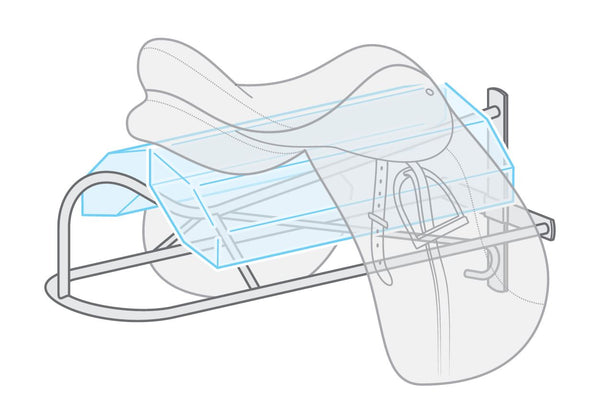 Illustration of Vertex on a Western Saddle Rack