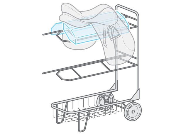 Illustration of Vertex on a Saddle Rack Cart