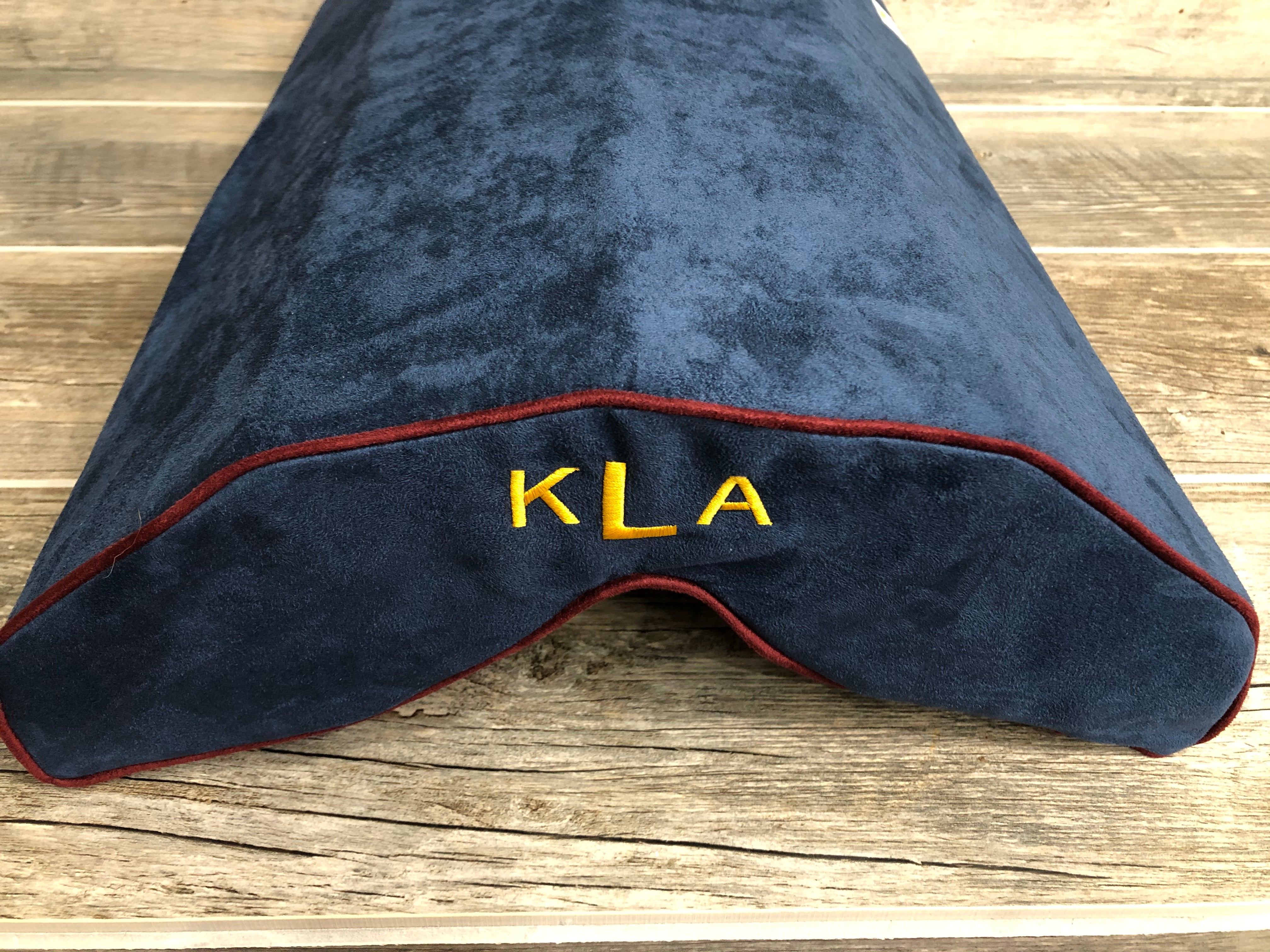 SaddleMattress Vertex - Personalized in Black or Dark Blue