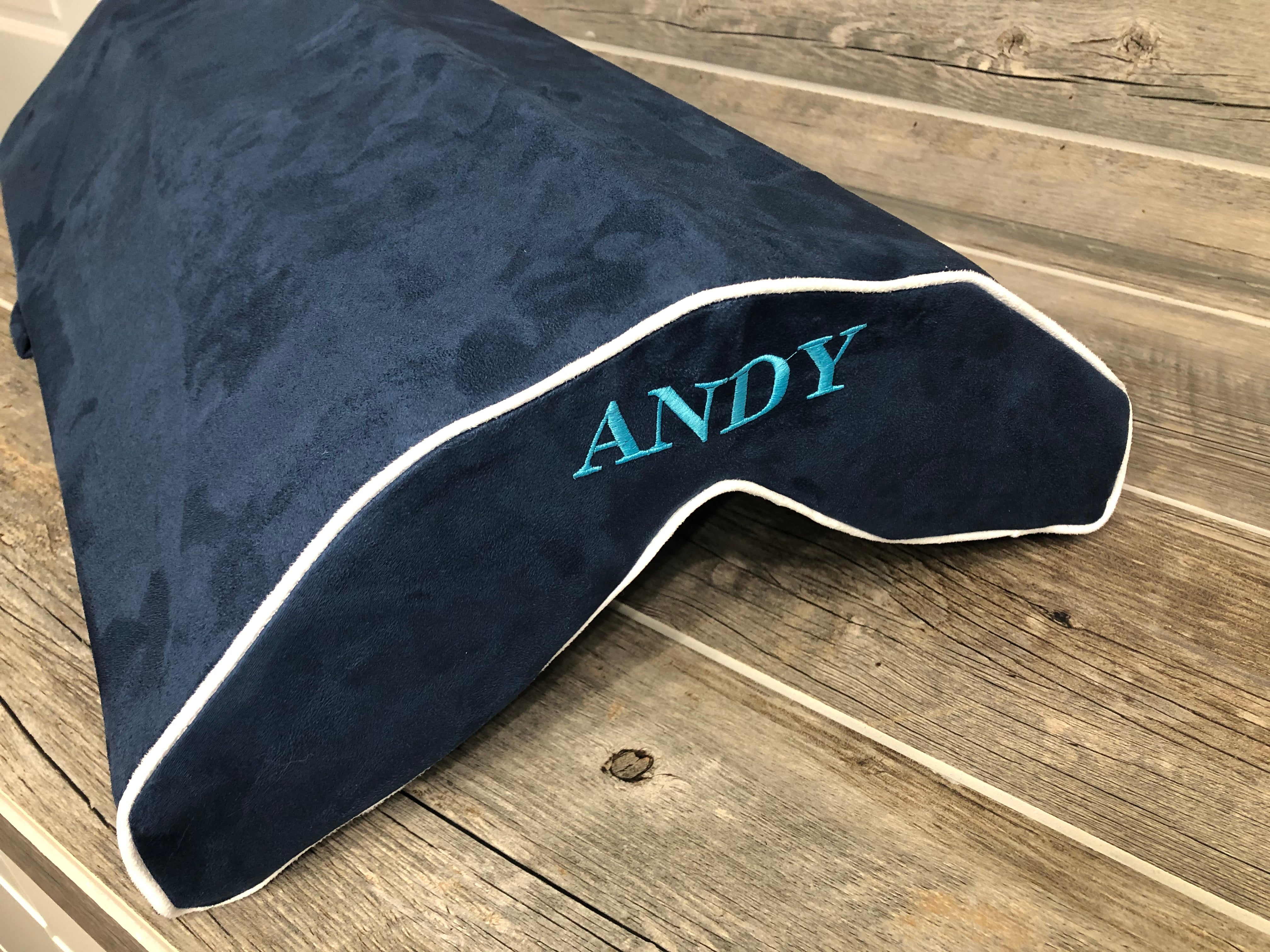 SaddleMattress Vertex - Personalized in Black or Dark Blue