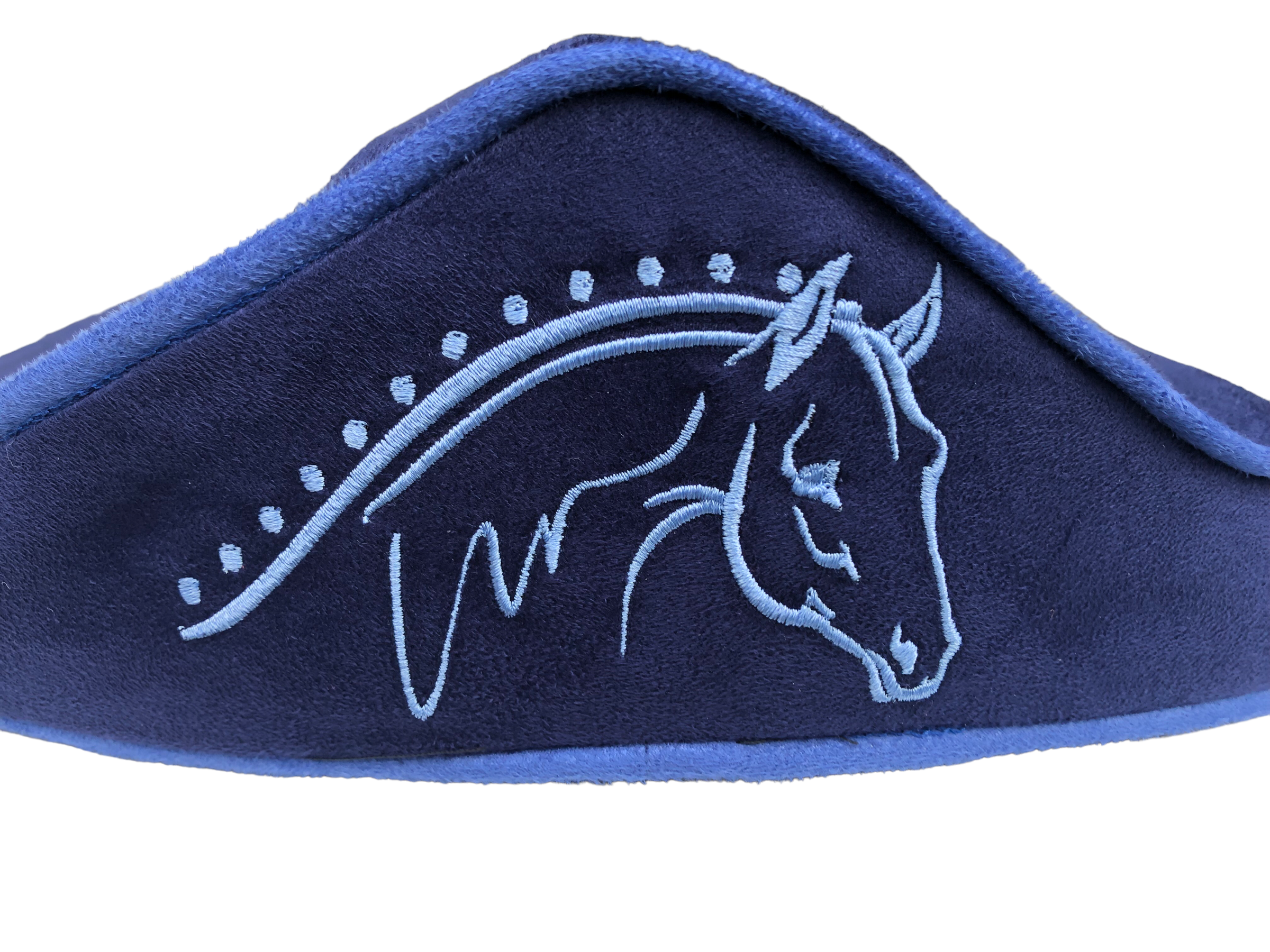 SaddleMattress Supreme Blue Show Horse in Midnight Blue