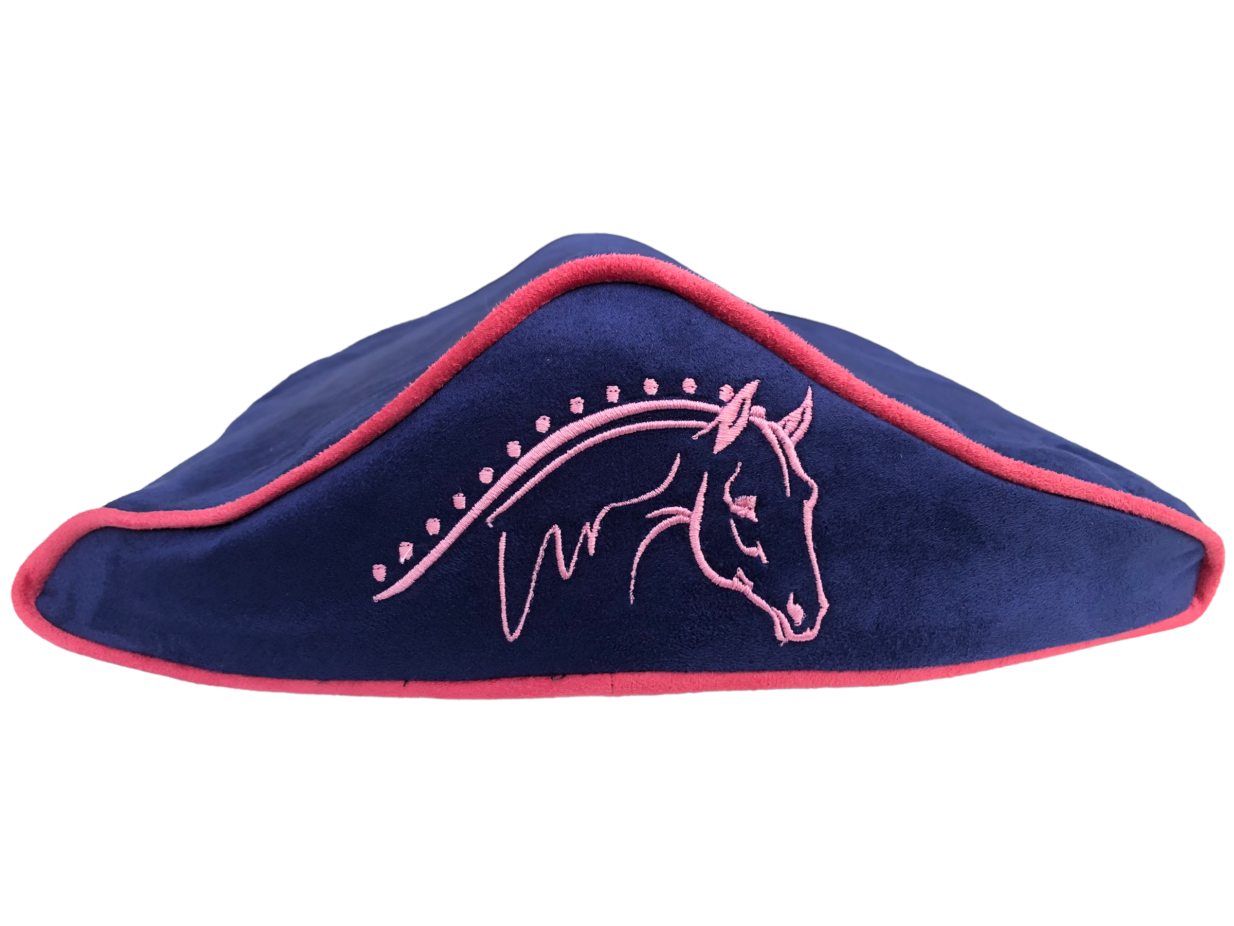 SaddleMattress Supreme Pink Show Horse in Midnight Blue